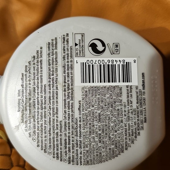 New Redken Ringlet 07 6 Fl. oz. 180ml - Picture 3 of 3